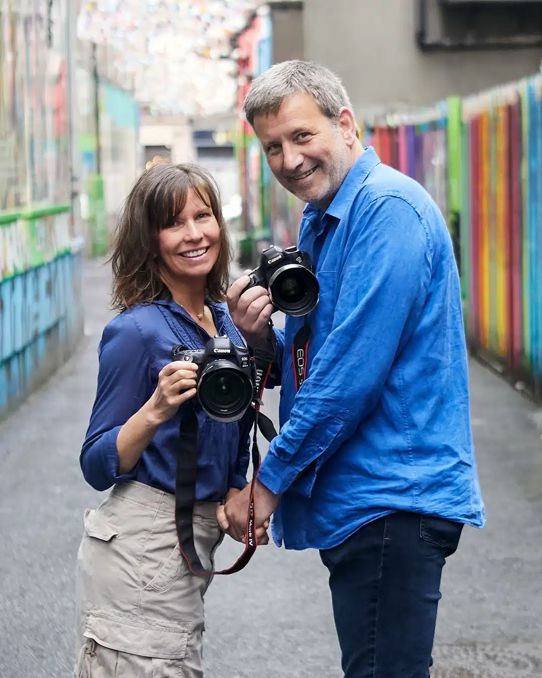 Susan and John, wife-and-husband wedding photographers based in Dublin, Ireland.
